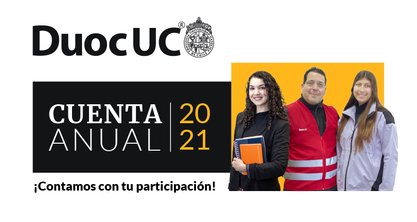 Participa en la Cuenta Anual 2021 de Duoc UC
