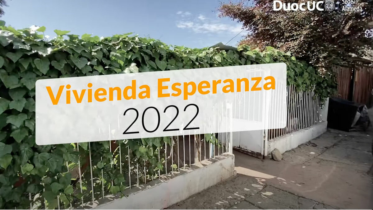 Vivienda Esperanza: Un proyecto que realza la experiencia Duoc UC y el aporte a la comunidad